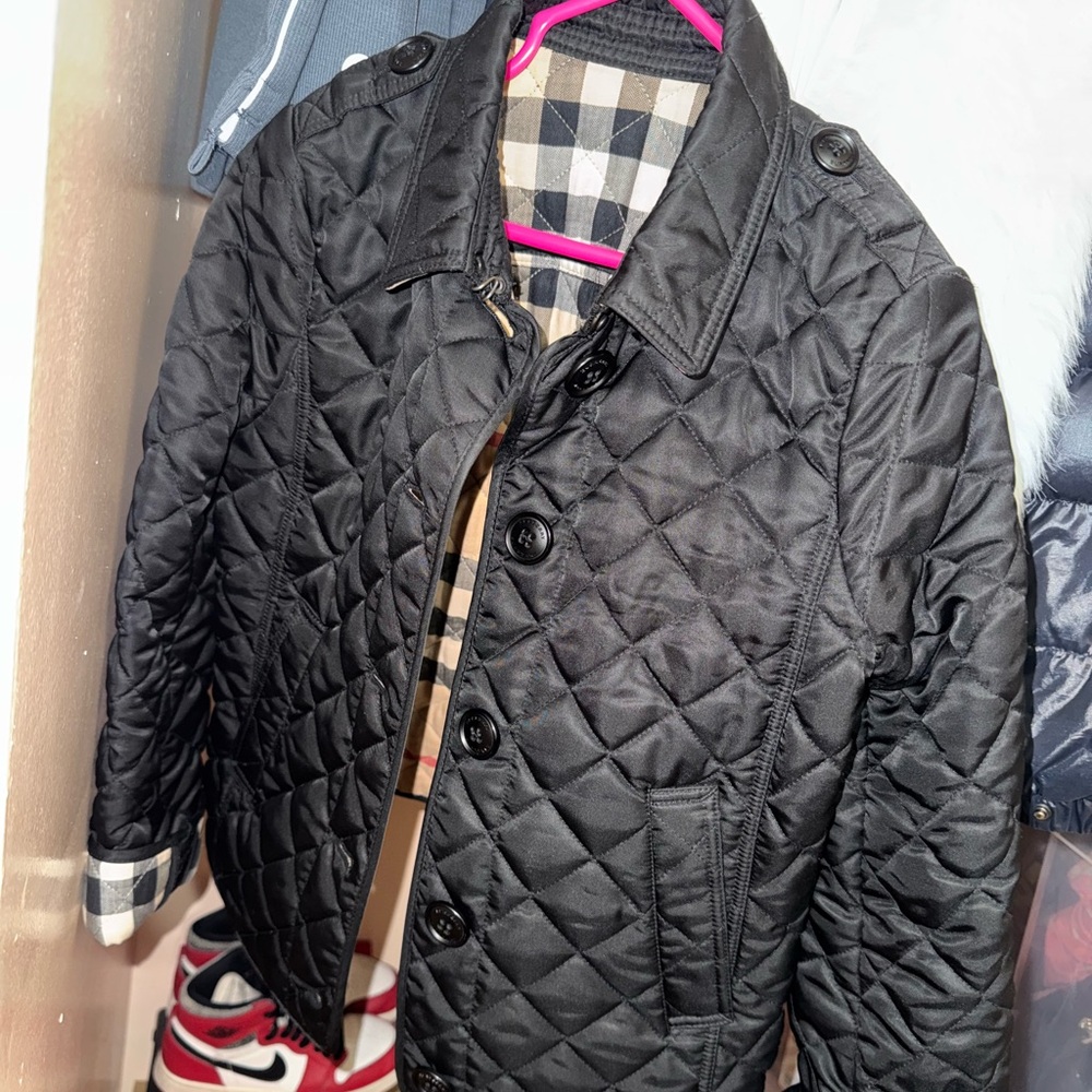 GITLS BURBERRY QUILTED JACKET